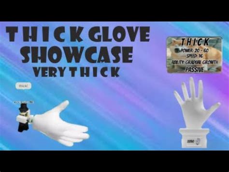 T H I C K Glove Showcase Very T H I C K Youtube