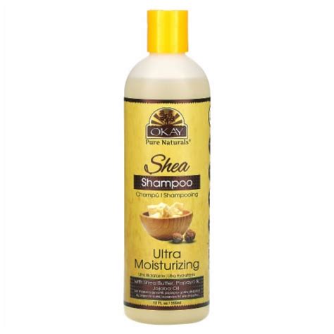 Okay Pure Naturals Shea Shampoo Ultra Moisturizing 12 Fl Oz 355 Ml