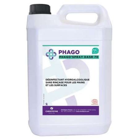 Phagospray Dasr D Sinfectant Sans Rin Age Hydro Alcoolique Pour La