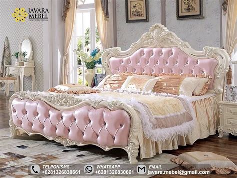 Tempat Tidur Ukir Cantik Princess New Model Dipan Ukir 2023