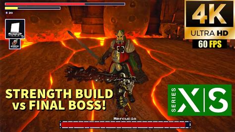 The Last Hero Of Nostalgaia Mercucio Boss Strength Build Xbox Series