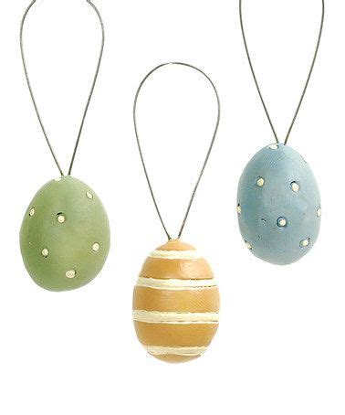 Take A Look At This Easter Egg Ornament Set By Blossom Bucket On