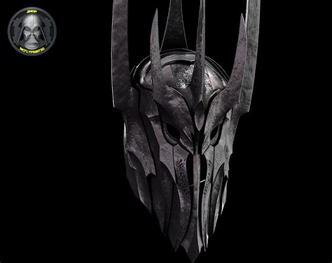 Sauron Life Size Helmet D Etsy