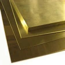 Golden Brass Sheets At Rs 300 Kilogram In Mumbai ID 5755432862