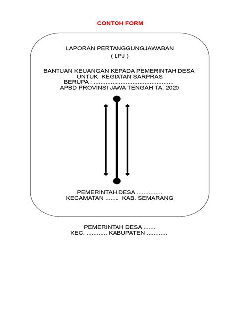 Contoh Lpj Bankeu Sarpras Ta 2020 Pdf