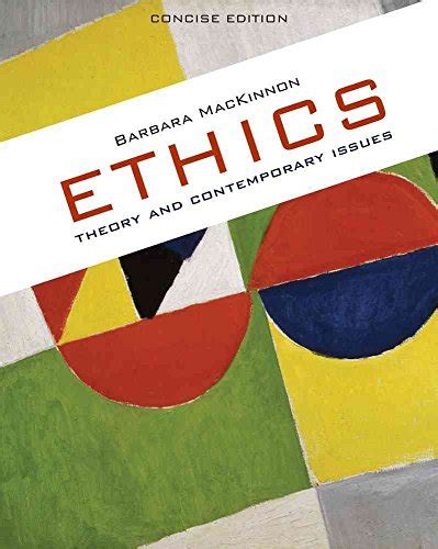 Ethics Theory Contemporary Issues First Edition Abebooks