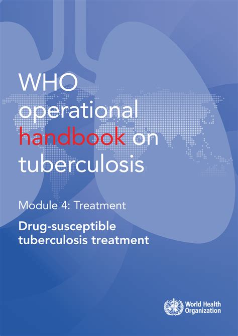 Tuberkulosis Tb Who 2022 Who Operational Handbook On Tuberculosis