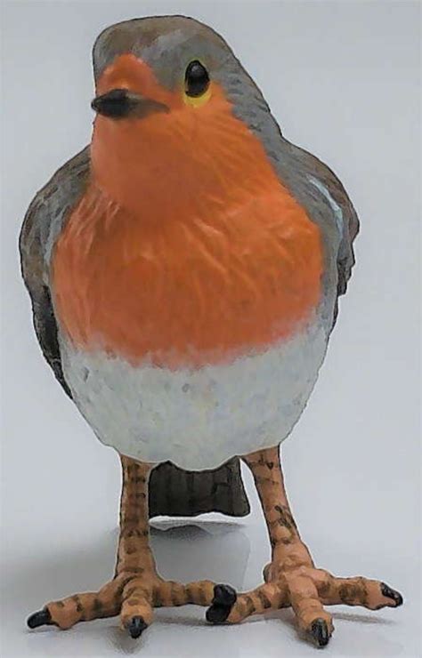 Papo Wild Birds Robin 50275 Vibrant Orange Breast