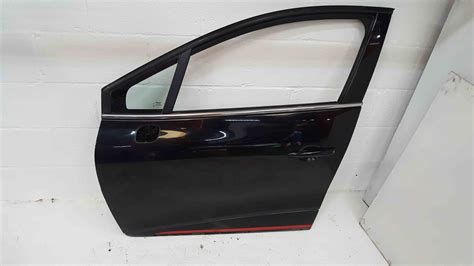 Renault Clio MK4 2013 2018 Passenger NSF Front Door Black Tegne Red