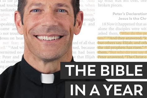 Father Mike Schmitz Hosts ‘Bible in a Year’ Podcast| National Catholic ...