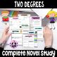 Two Degrees By Alan Gratz Novel Study By Creative Teacher Novel TPT