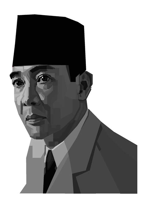 Gambar Soekarno 3D – retorika
