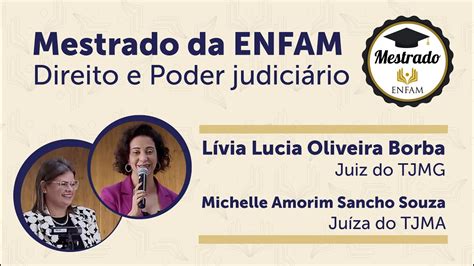 Degustação Mestrado ENFAM Juízas Lívia Lucia Oliveira Borba e