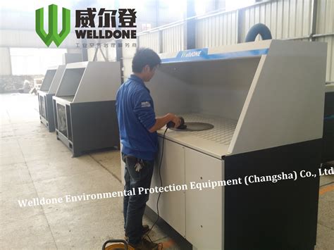 Downdraft Table For Grinding China Workbench Dust Collector And