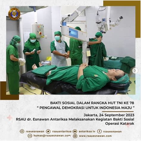 PARTISIPASI RSAU DALAM GIAT BAKTI SOSIAL HUT TNI KE 78 RSAU Dr