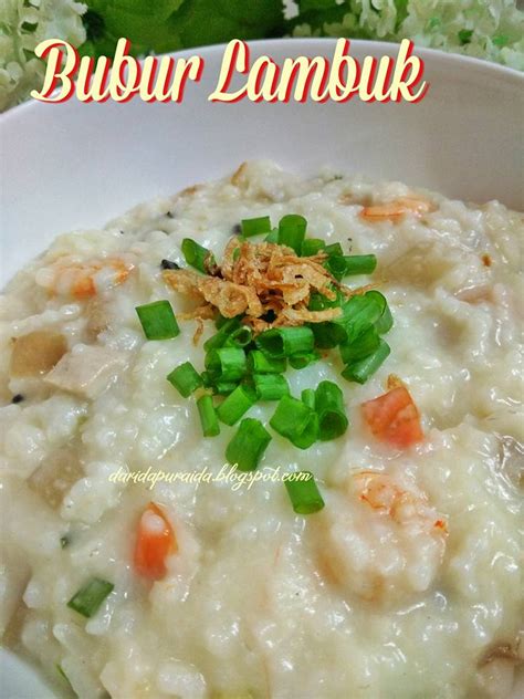 dapur aida bubur lambuk simple
