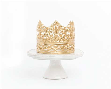 Gold Crown Cake Topper Wedding Cake Topper Mini Crown Party Etsy