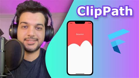 Custom Shape With Clippath In Flutter Youtube