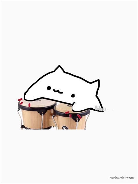 "bongo cat" T-shirt by tuckerdotcom | Redbubble