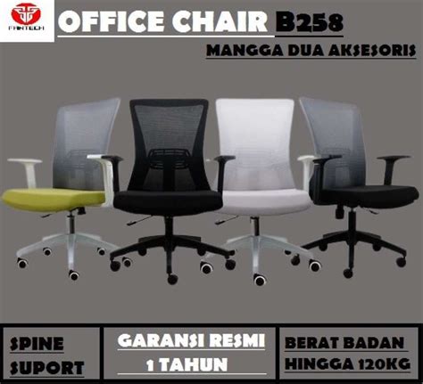 Promo Fantech Kursi Kerja Kantor Ocb258 Oc B258 Premium Office Chair