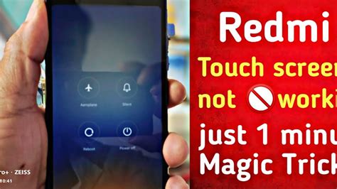 Redmi A A A A Touch Screen Not Working How To Restart Redmi Mobile