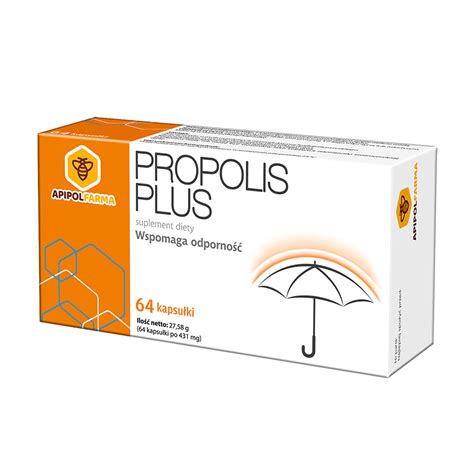 Propolis Plus kapsułki Apipol Farma