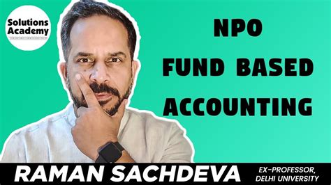 Npo Fund Based Accounting Youtube