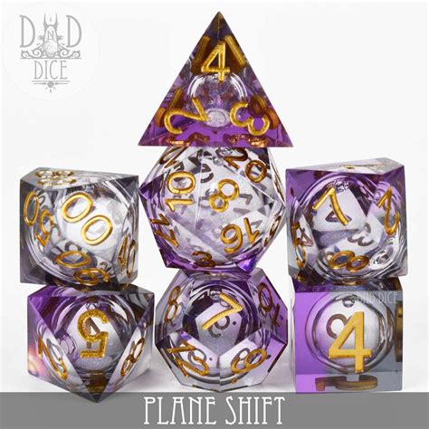 Plane Shift Liquid Core Dice Set 7 Stuks De Spellenhoorn