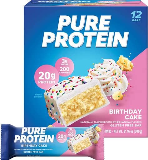 Pure Protein Barras Bocadillos Nutritivos Con Alto Contenido De