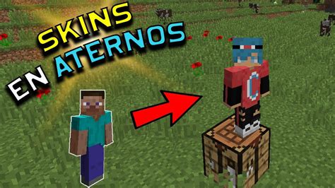 Cómo Poner SKINS en ATERNOS con Mods 2021 YouTube