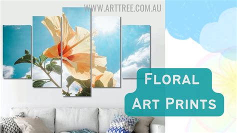 Floral Art Prints Video | Floral Wall Art - arttree.com.au