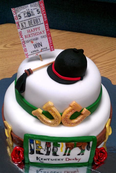 Kentucky Derby Theme Cake