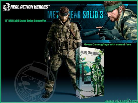 METAL GEAR SOLID 3 NAKED SNAKE Tiger Stripe Ver RAH 212