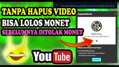 BOSAN Ditolak Monetisasi YouTube Kena Dismonetisasi YouTube Aju