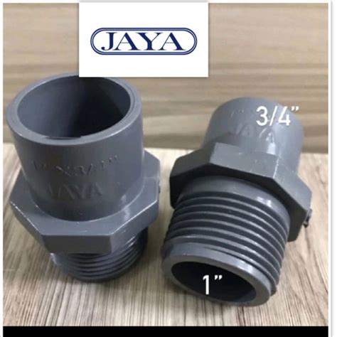 Jual Sok Drat Luar X Inch Jaya Valve Socket Shock Sock Drat