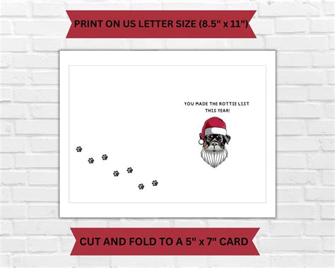 Printable Card Funny Dog Christmas Cards Digital Cards - Etsy