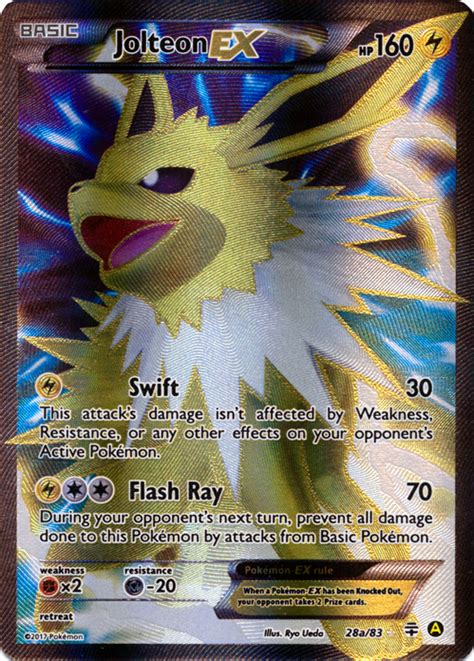 Jolteon Ex Generations 28 Bulbapedia The Community Driven Pokémon