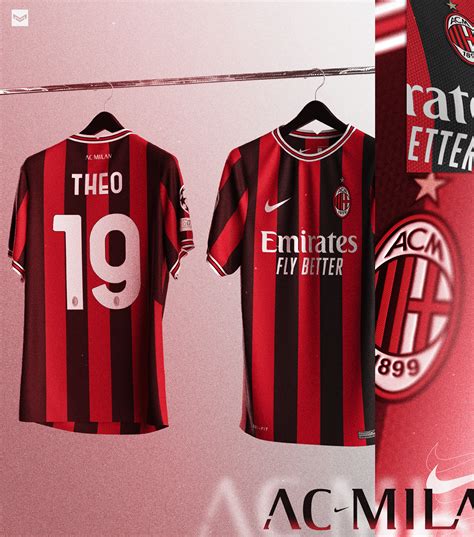 Ac Milan Nike Concept Kit On Behance