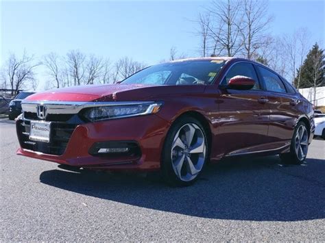 Radiant Red Metallic Honda Accord Sedan