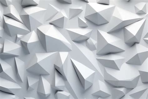 Abstract White Shapes Background Graphic by Nayem Khan · Creative Fabrica