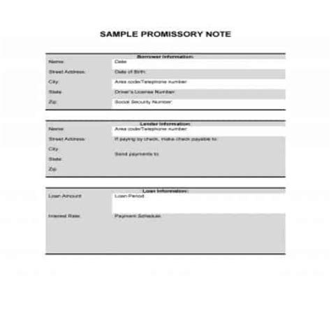 50 Free Useful Promissory Note Templates Ms Word Pdf Besty Templates Negotiable