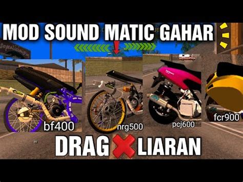 SHARE MOD SOUND KNALPOT MATIC GAHAR GTA SA YouTube