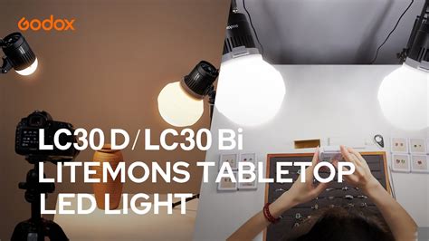 Godox Litemons Led Tabletop Video Light Double Light Kit