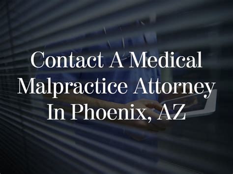 Phoenix Medical Malpractice Attorney | AZ