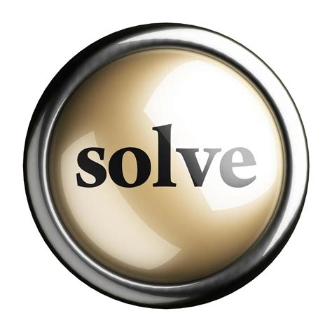 solve logo stock  images  backgrounds