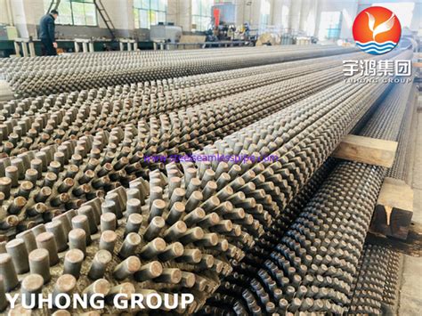 Astm A Tp L Studded Finned Tube Stainless Steel Pipe With Studded Fin