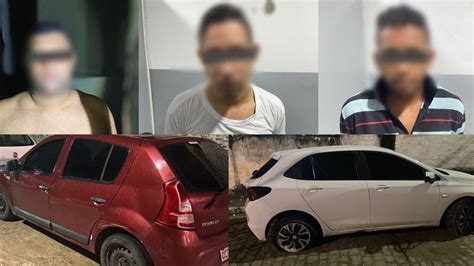 Trio é preso suspeito de mais de 20 assaltos agressões e tentativas de