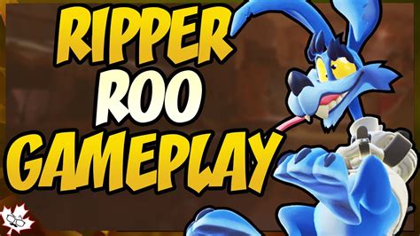 RIPPER ROO GAMEPLAY CRASH TEAM RUMBLE 10 MINUTES YouTube