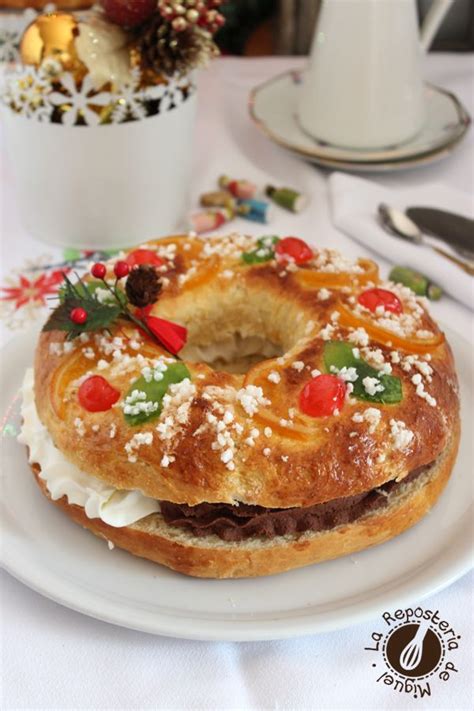 Roscón De Reyes Comidas Navideñas Recetas De Comida Roscos