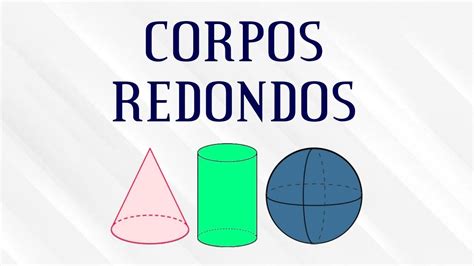 GEOMETRIA CORPOS REDONDOS YouTube